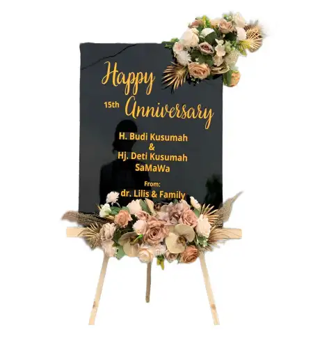 Papan Bunga Akrilik Pelambik