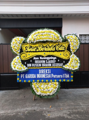 Papan Bunga Duka di Pelambik