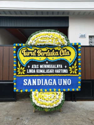 Papan Bunga Duka di Pelambik